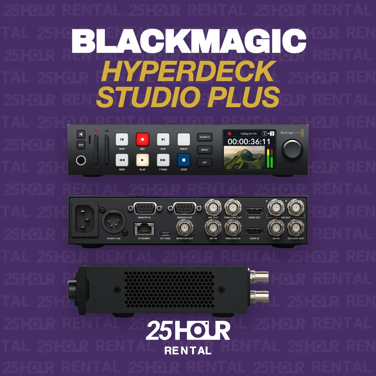 Blackmagic - HyperDeck Studio - Studio Plus