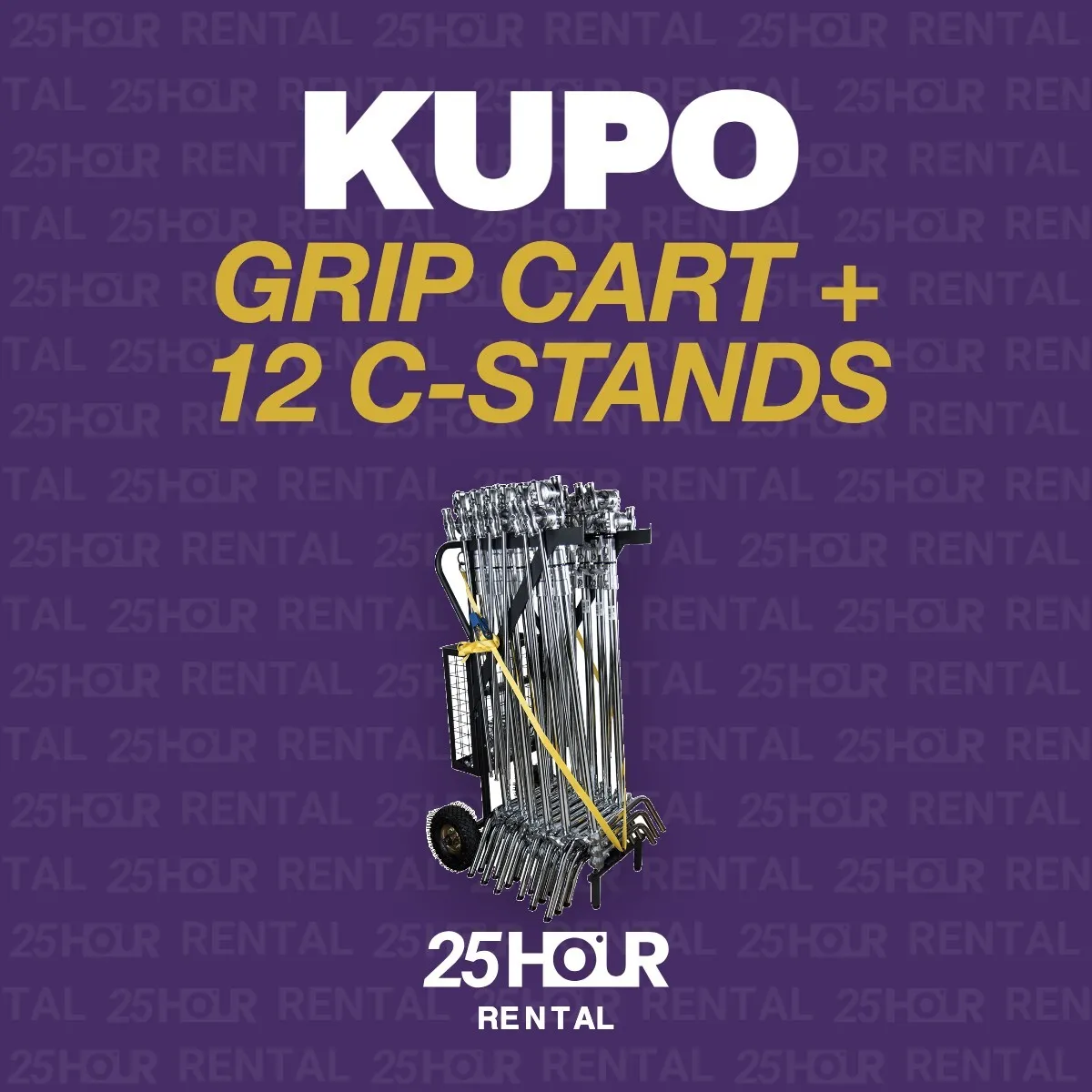 Grip cart + 12 C-stands BUNDLE