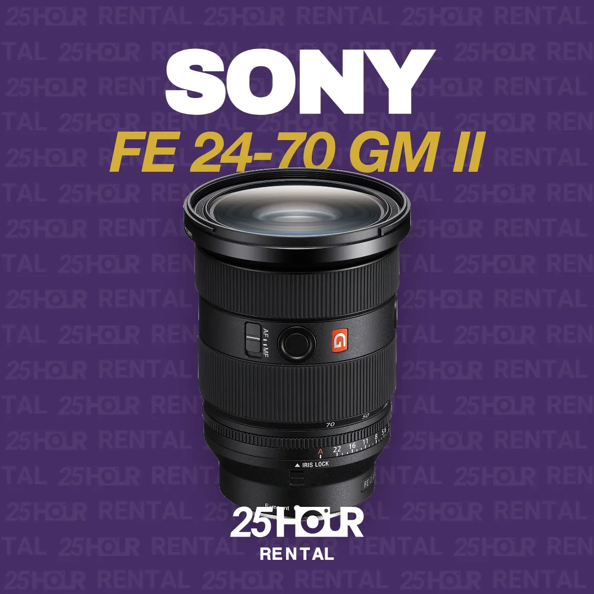 SONY FE 24-70MM F/2.8 GM MK II