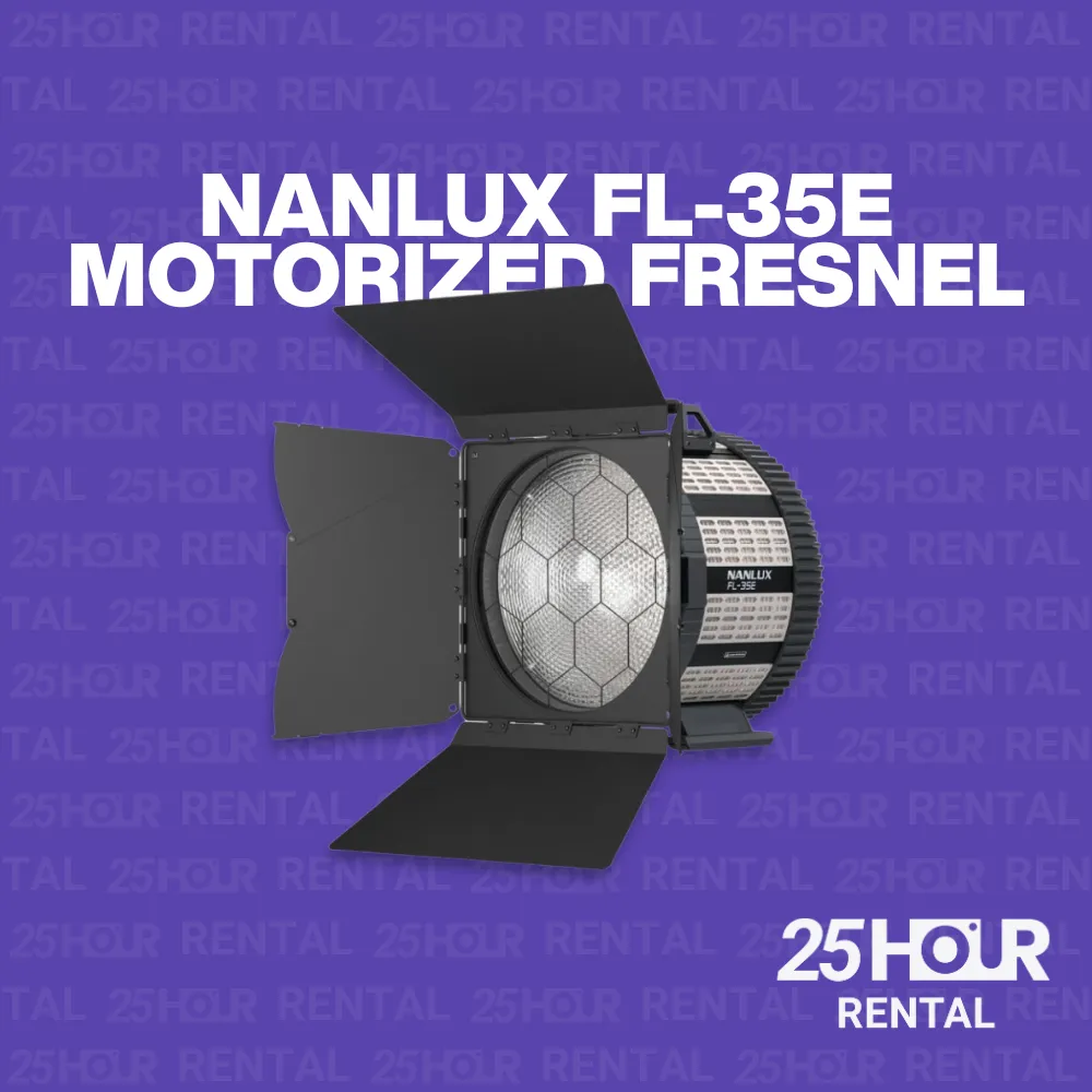 NANLUX FL-35E MOTORIZED FRESNEL LENS 15-46 DEG