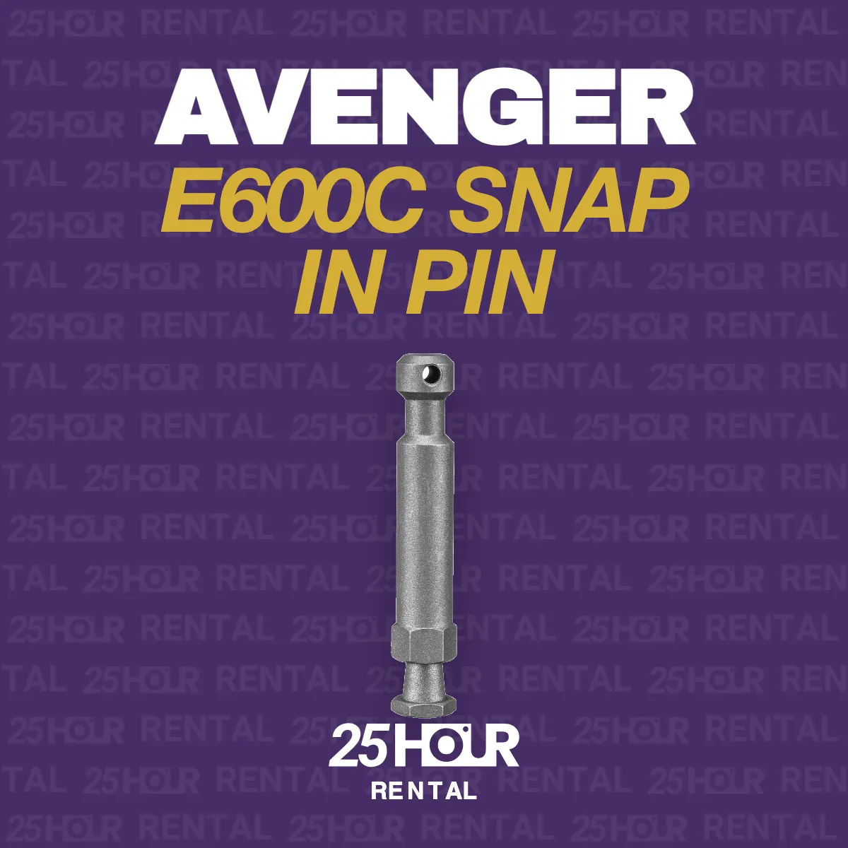 Avenger E600C Snap In Pin