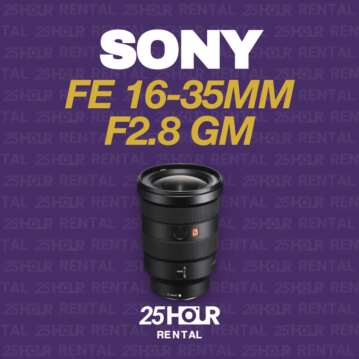 Sony - 16-35mm F2.8 G-series (E Mount)