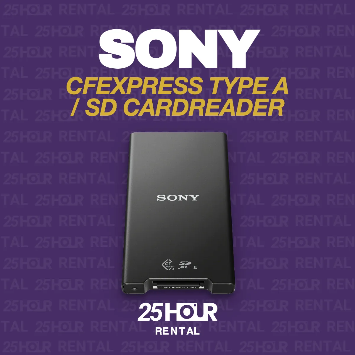 SONY CFexpress Type A / SD CardReader