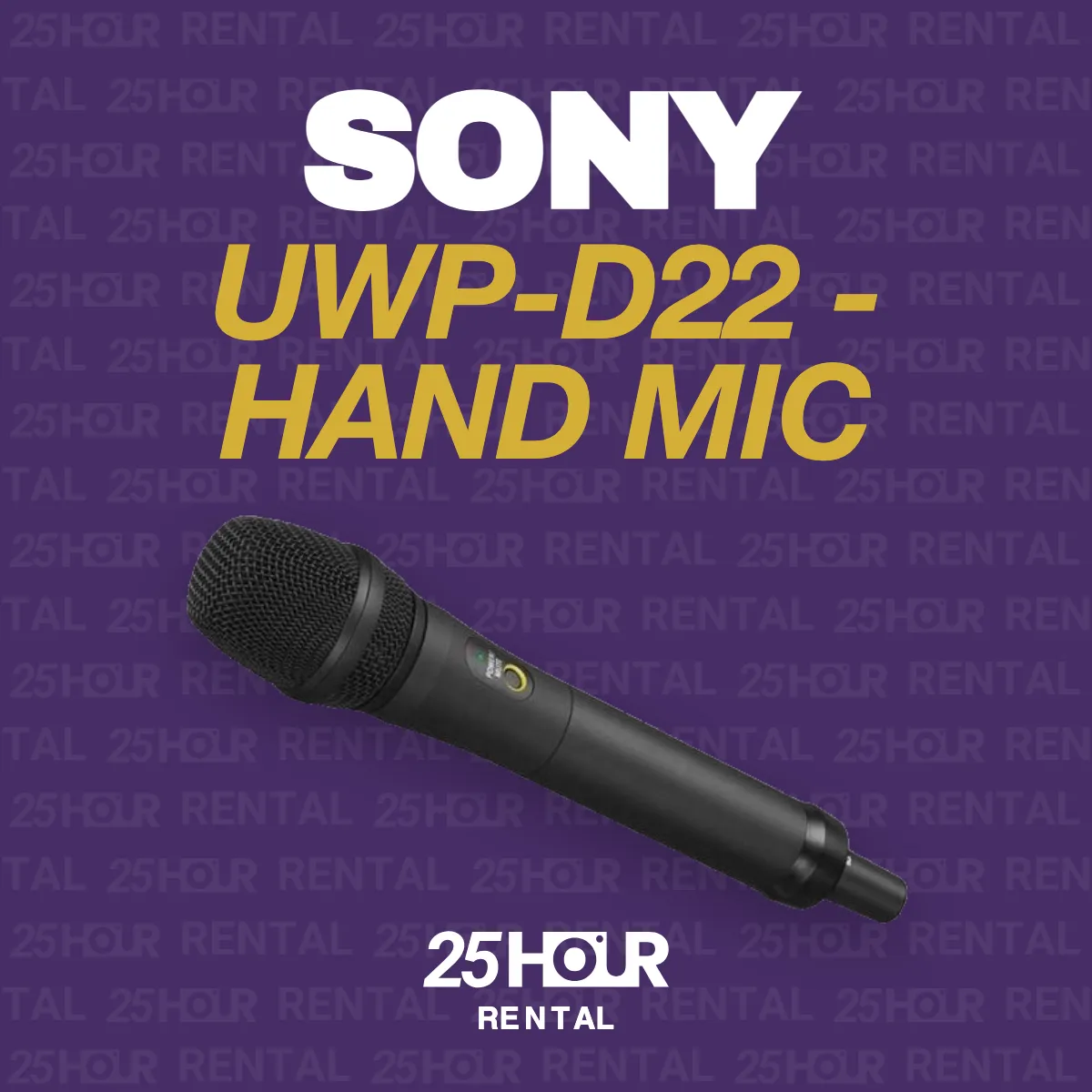 Sony UWP-D22 - Hand Mic
