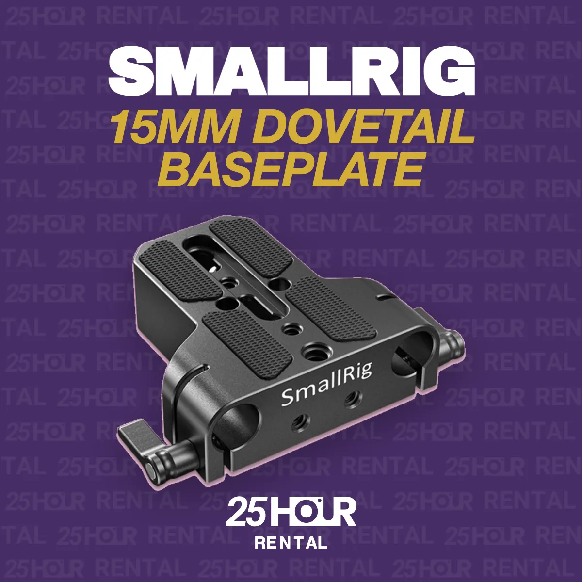 SmallRig - 15mm Dovetail Baseplate