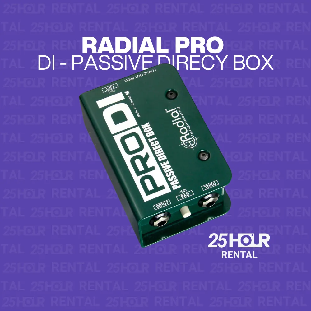 RADIAL PRO DI - PASSIVE DIRECY BOX