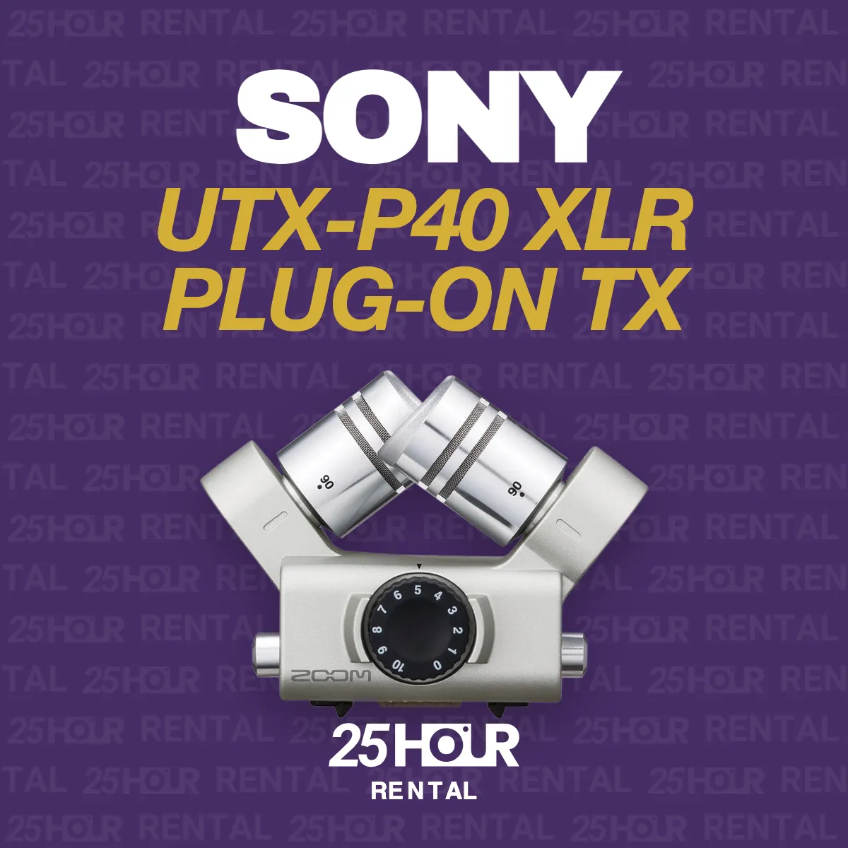Sony UTX-P40 - XLR plug-on TX