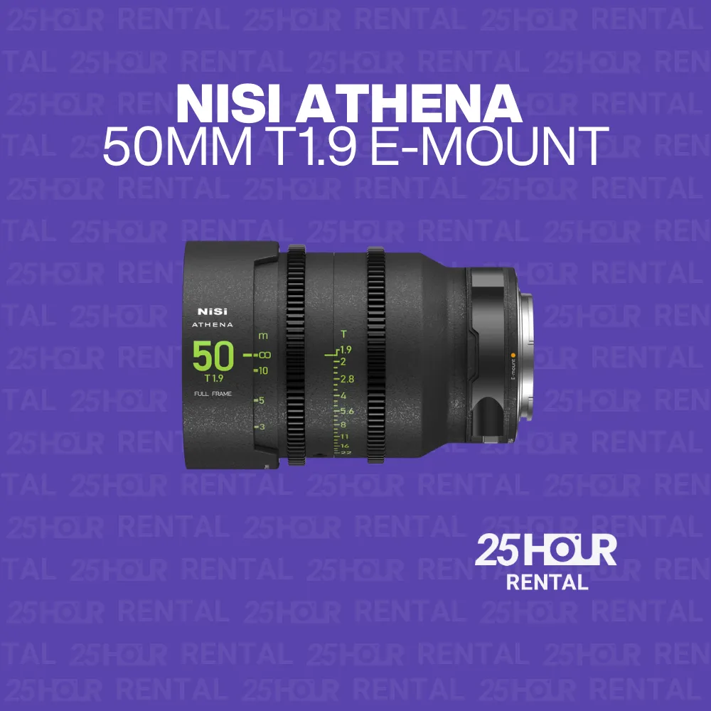 NISI ATHENA 50MM T1.9 E-Mount