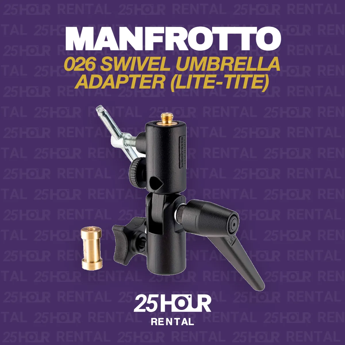 Manfrotto 026 Swivel Umbrella Adapter (Lite-Tite)