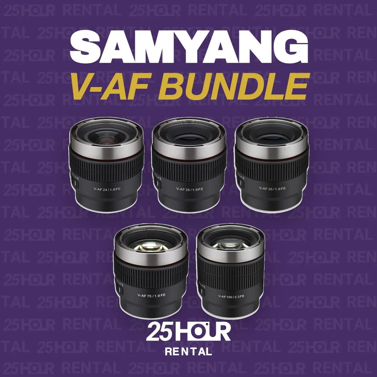 Samyang V-AF Bundle