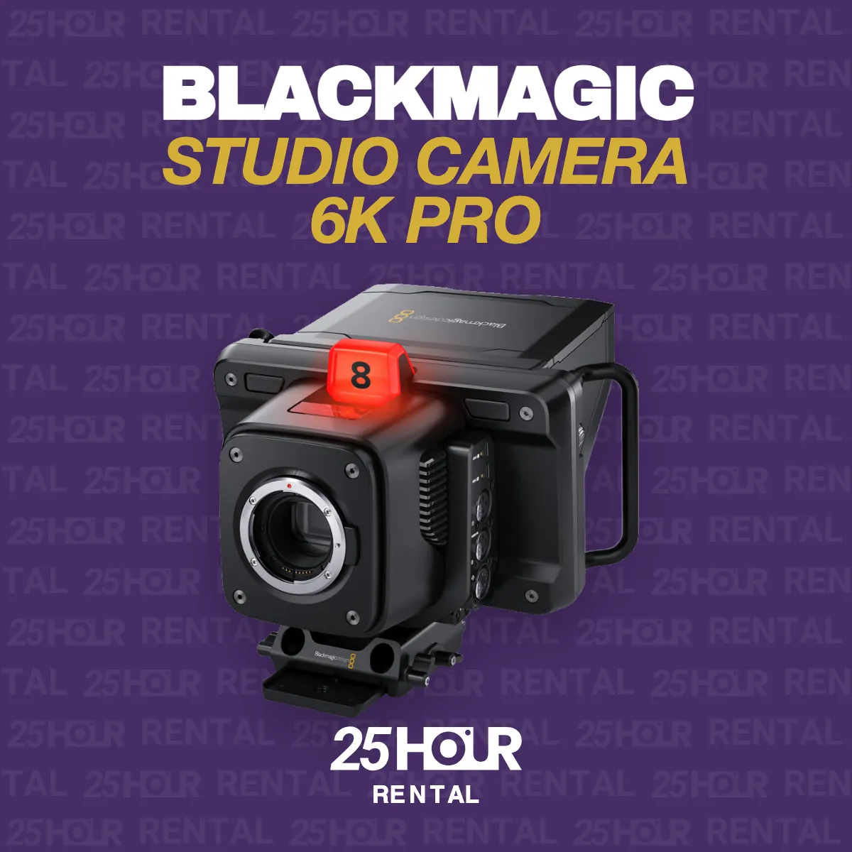 Blackmagic - Studio Camera 6K - Pro