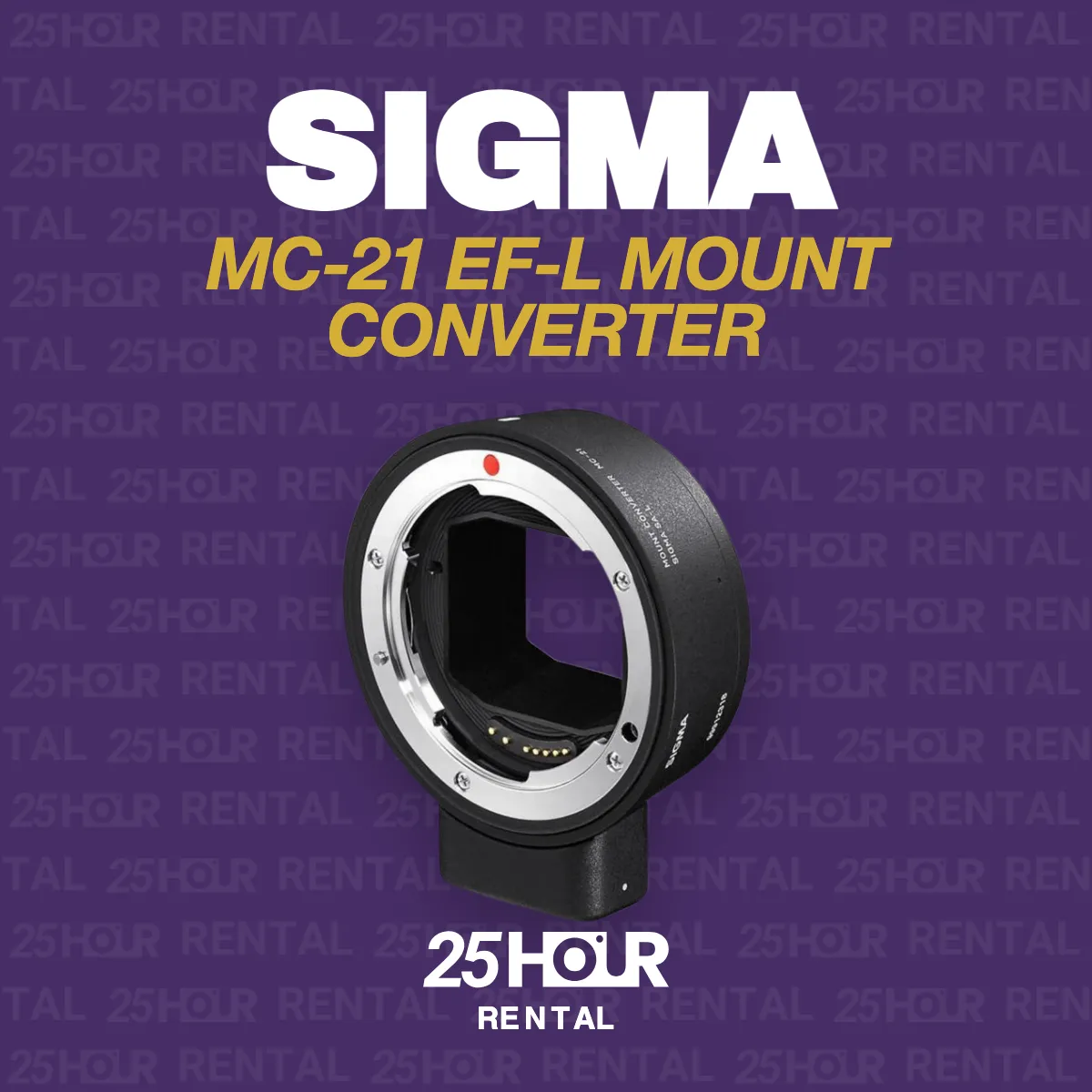Sigma MC-21 EF-L mount converter