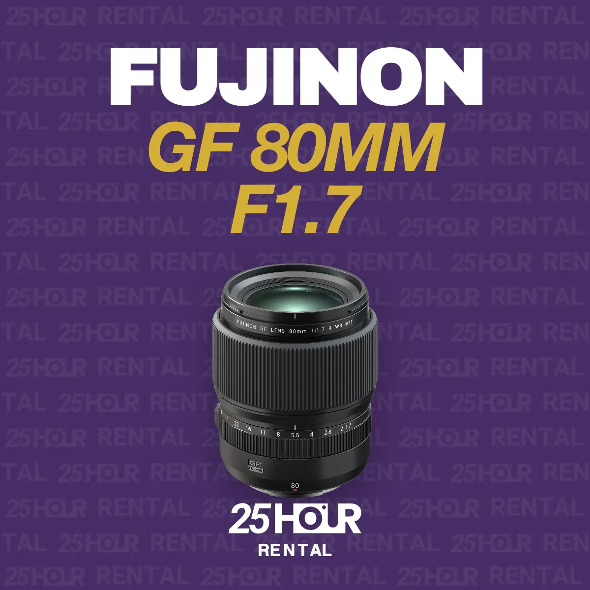 Fujinon GF 80mm F1.7