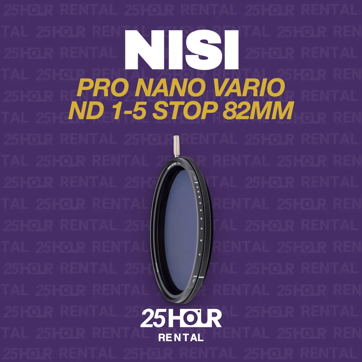 NiSi Pro Nano Vario ND 1-5 Stop (82mm)