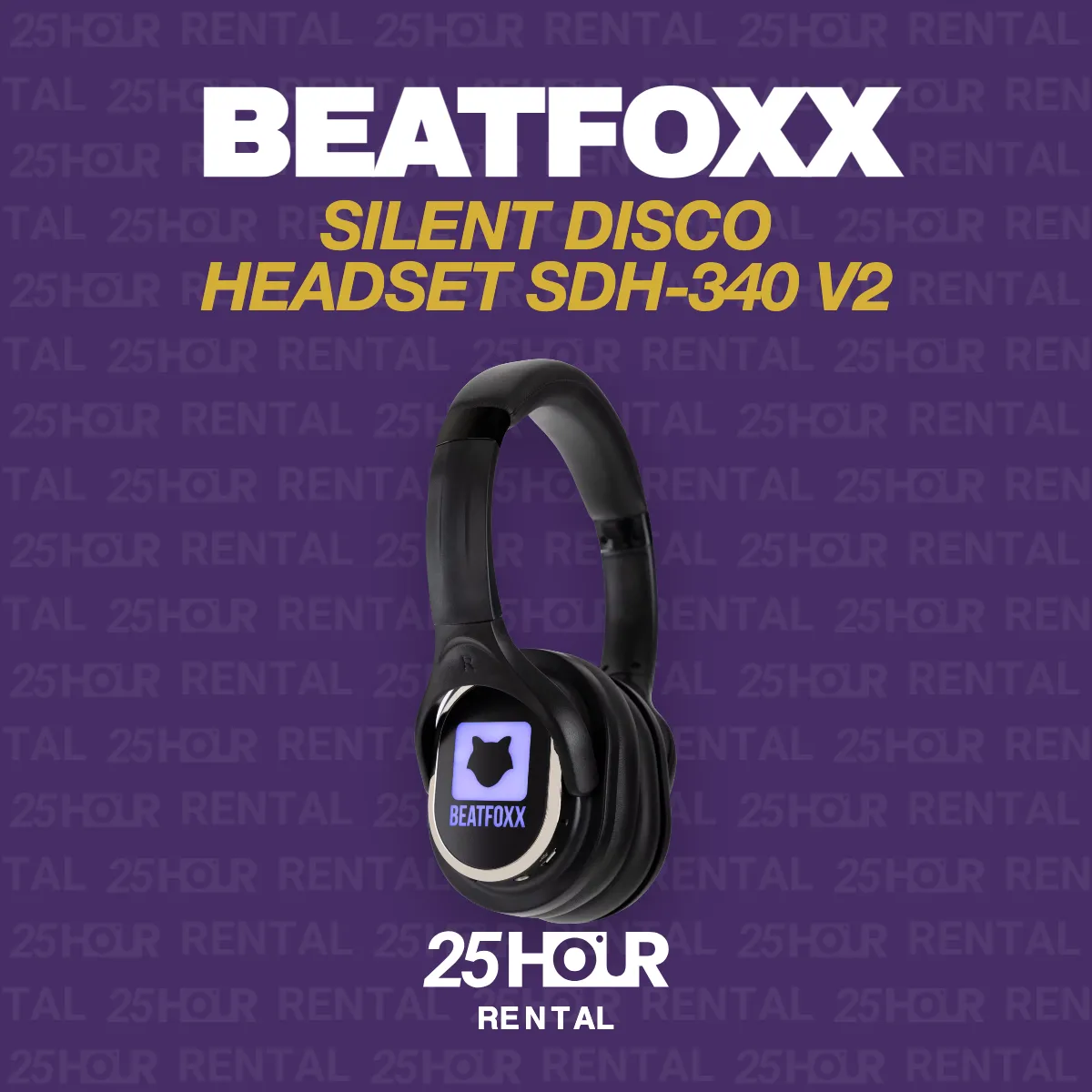 Silent Disco Headset - Beatfoxx SDH-340 V2