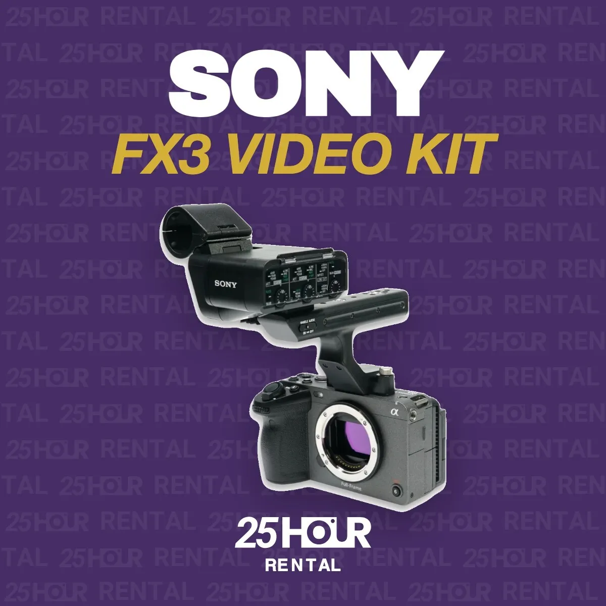 SONY FX3 VIDEO KIT
