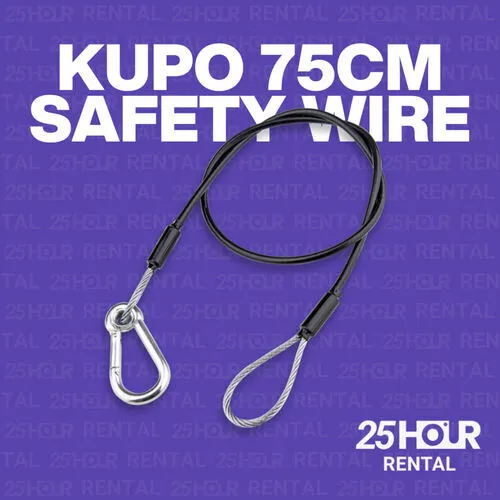 KUPO 75cm Safety Wire