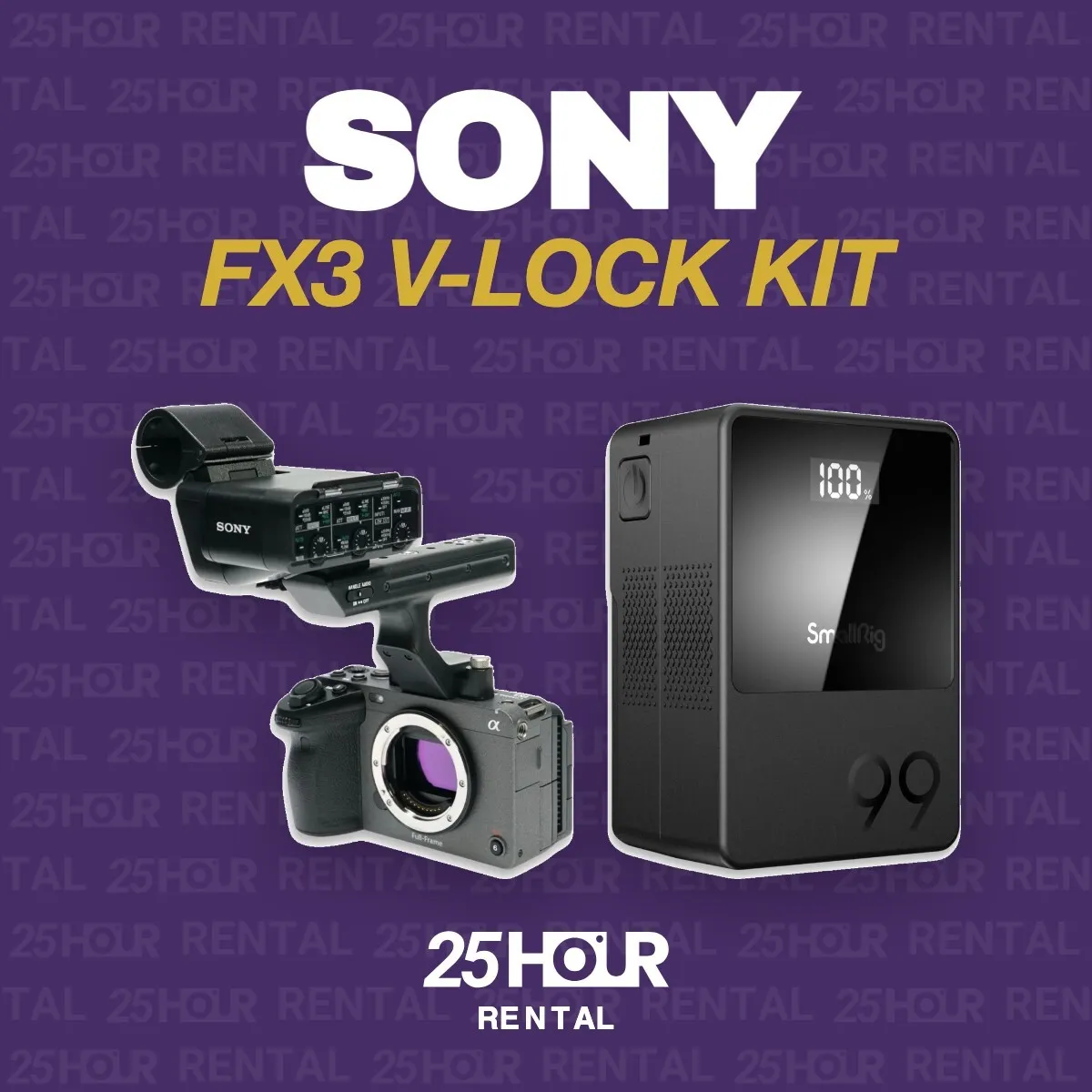 FX3 - V-lock kit