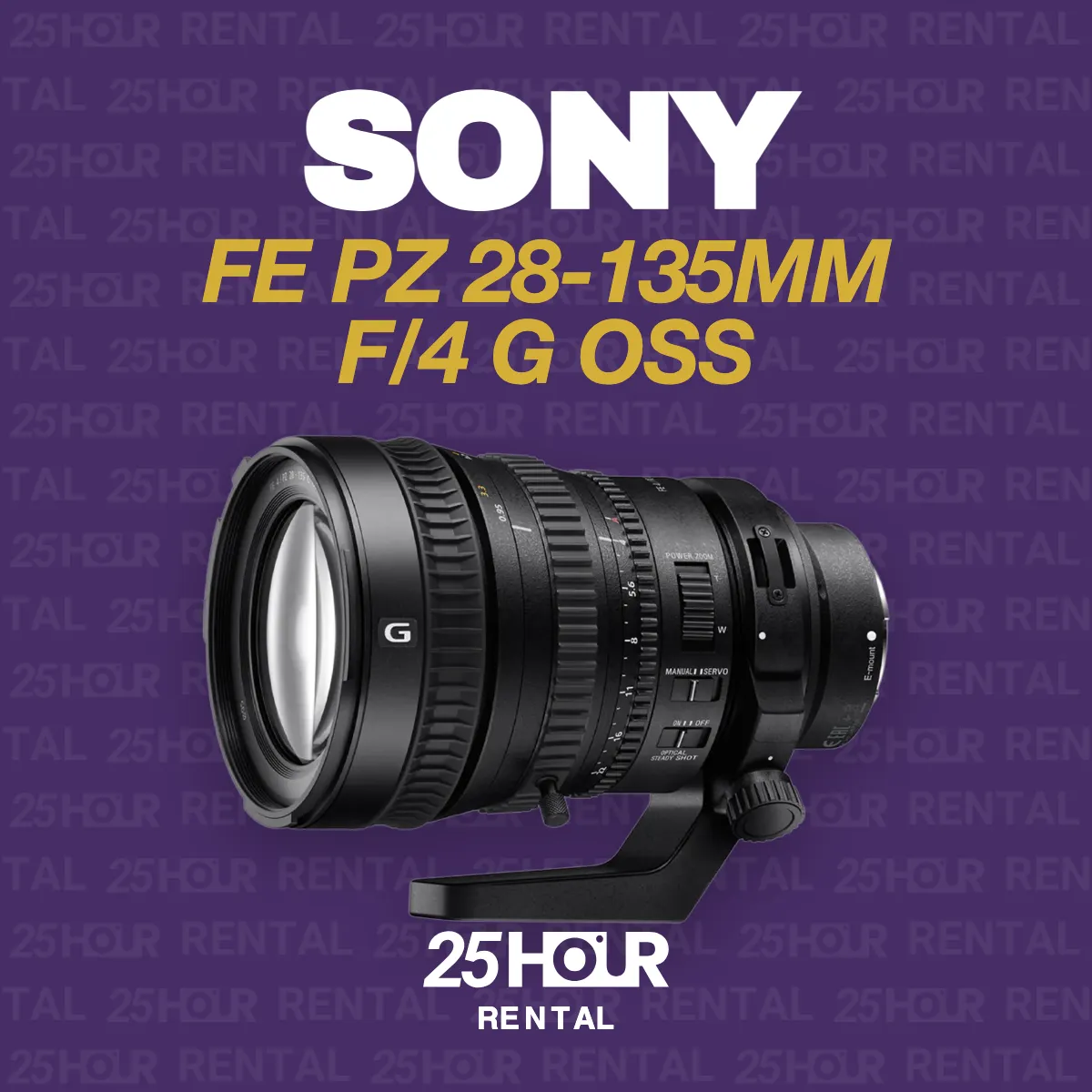 Sony FE PZ 28-135mm f/4 G OSS