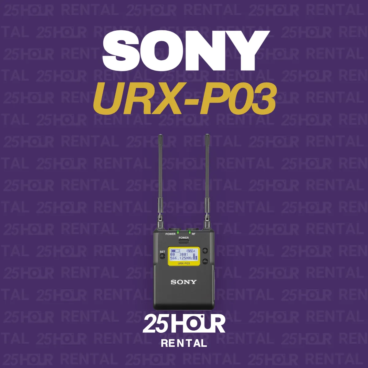  SONY URX-P03 RECIVER