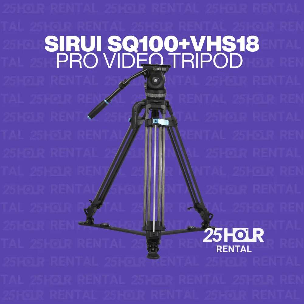 Sirui SQ100+VHS18 Pro Video Tripod