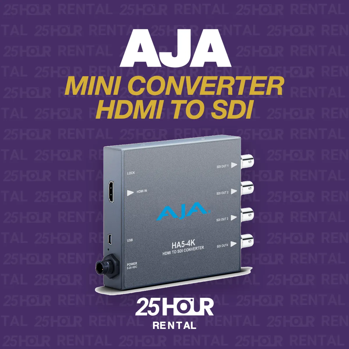 AJA Mini converter HDMI til SDI