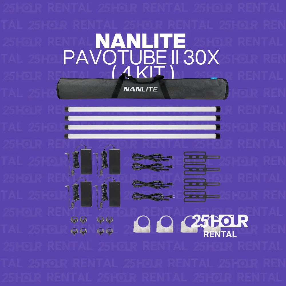 NANLITE PAVOTUBE II 30X (4 KIT)