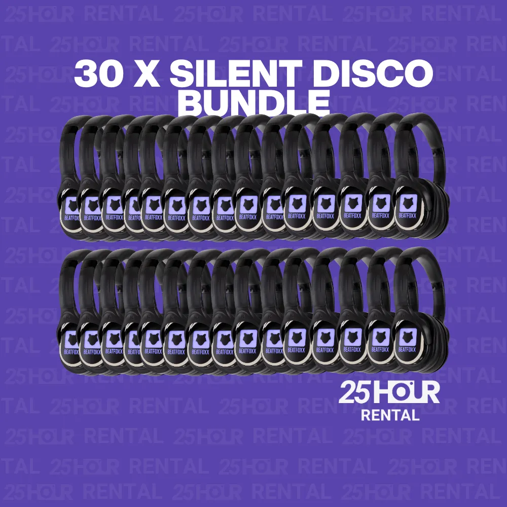 30 x Silent Disco Bundle