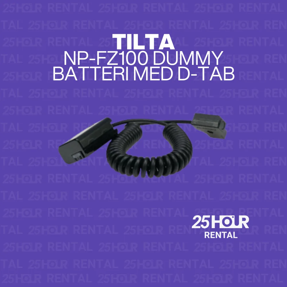 Tilta DB-SYA9-PTAP - NP-FZ100 dummy batteri med D-Tab