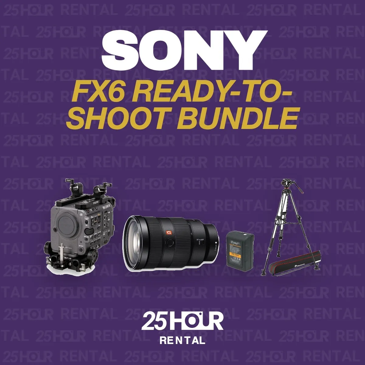 SONY FX6 READY TO SHOOT BUNDLE