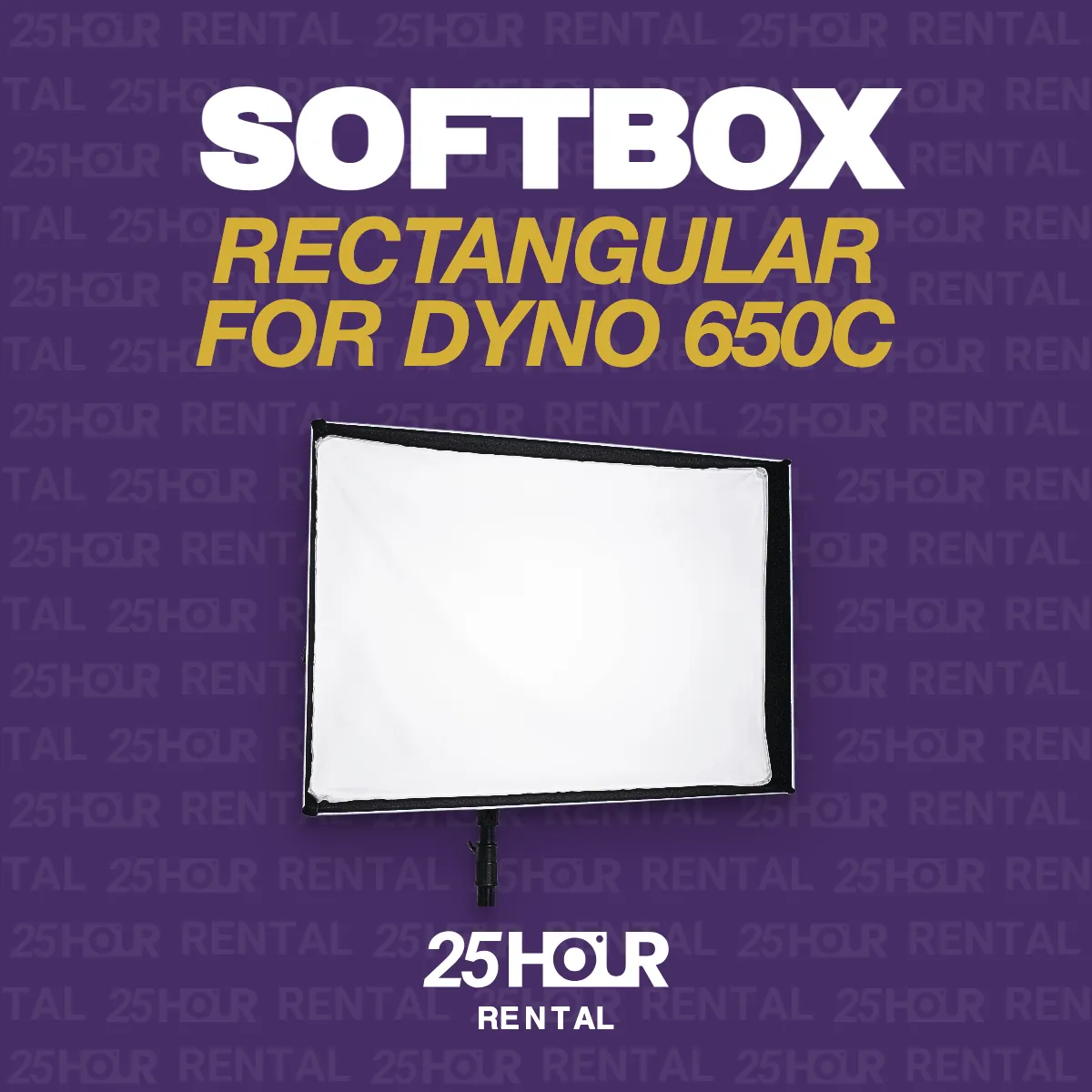 Softbox rectangular for Dyno 650C