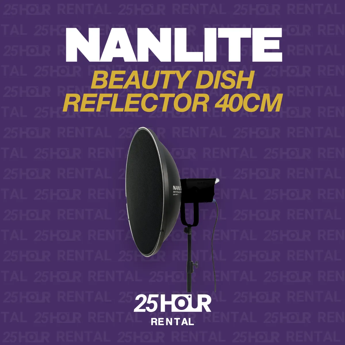 Nanlite Beauty Dish Reflector 40cm