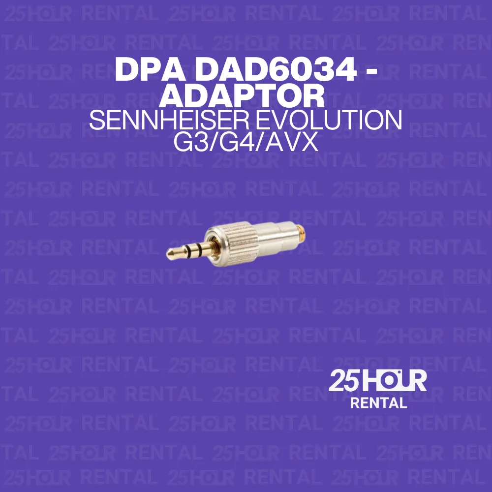 DPA DAD6034 - Adaptor - Sennheiser Evolution G3/G4/AVX