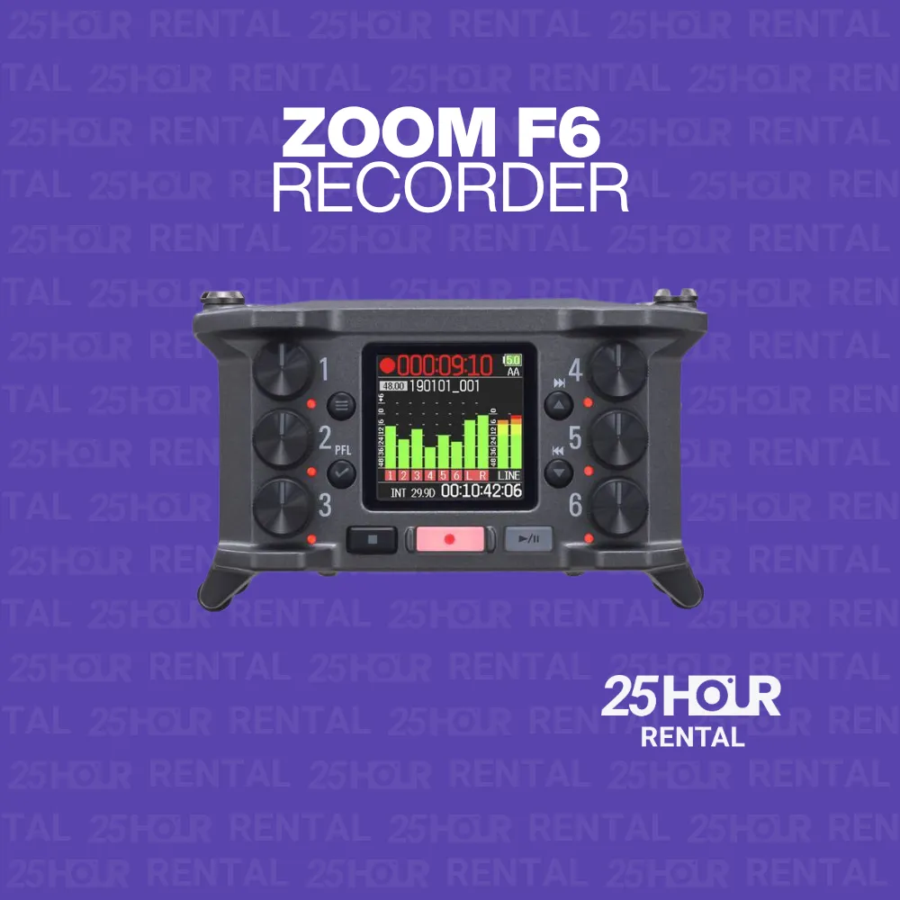 ZOOM F6 RECORDER