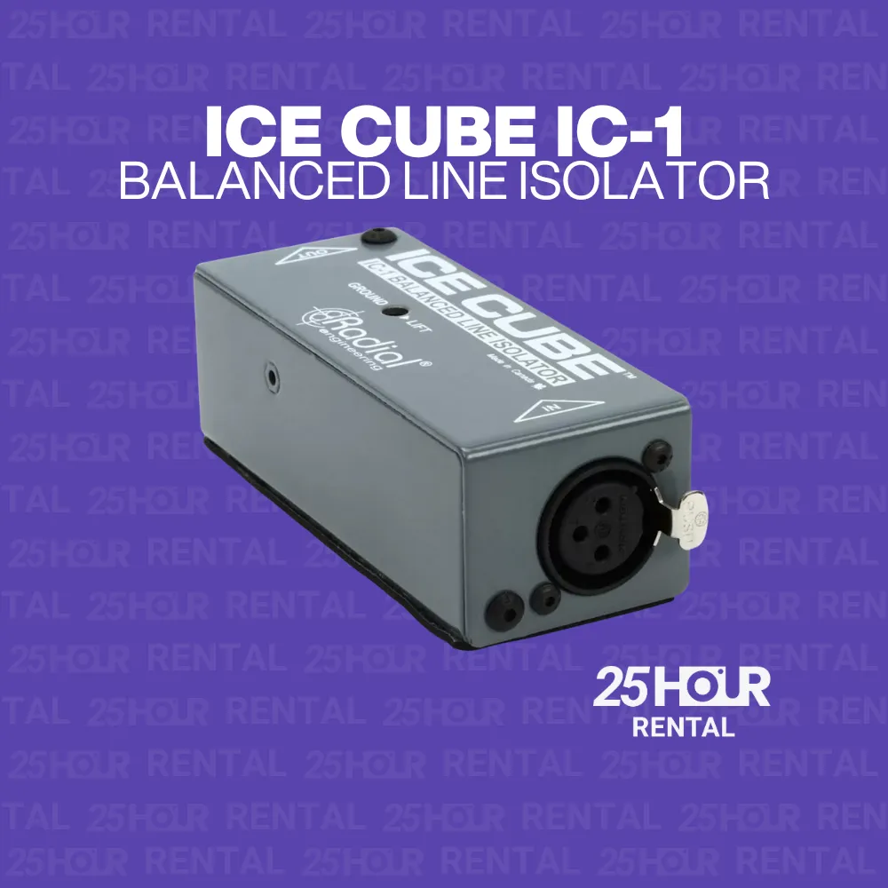 ICE CUBE ic-1 balanced line isolator