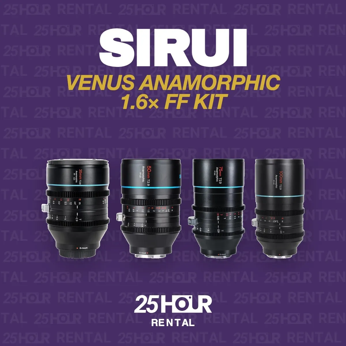 SIRUI VENUS ANAMORPHIC 1,6X FF KIT