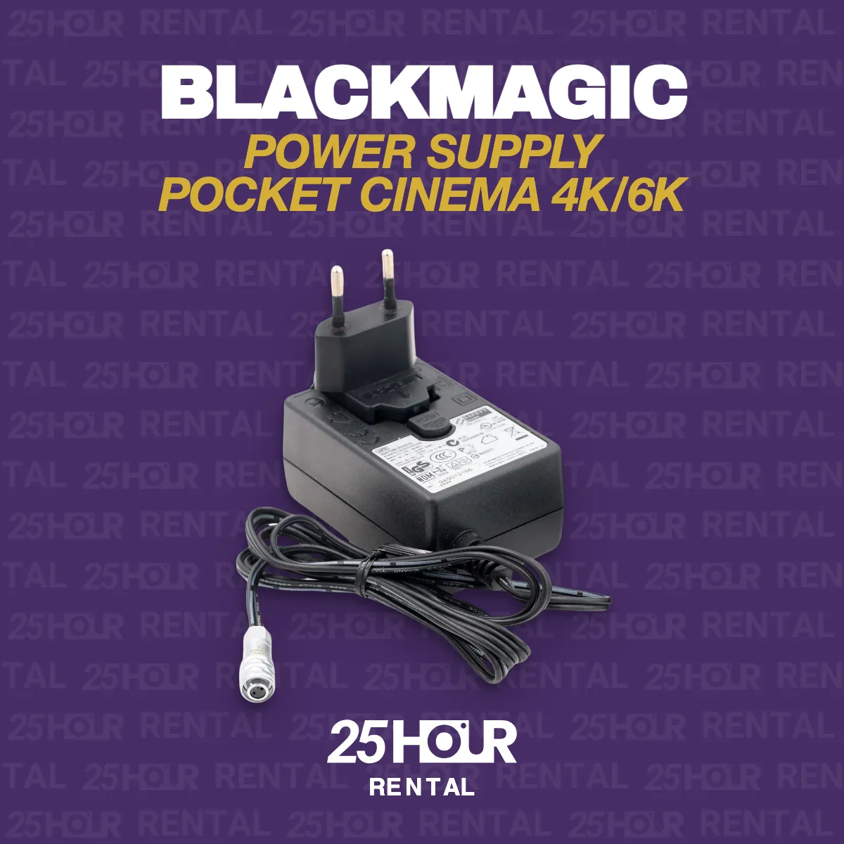 Power supply Blackmagic Pocket Cinema 4K/6K