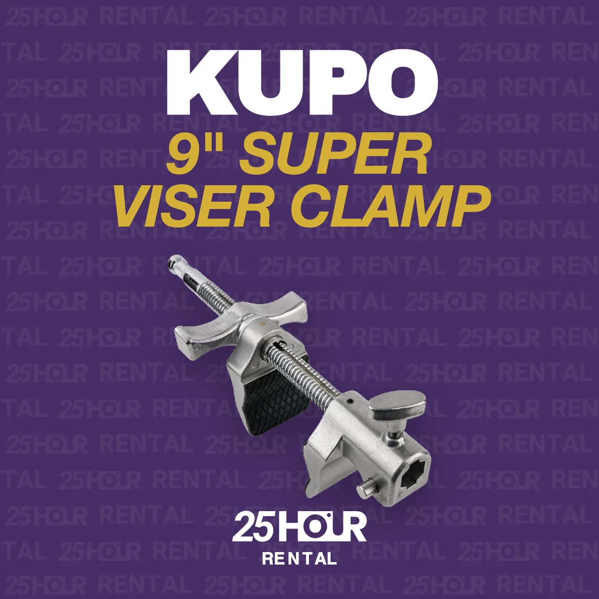 KUPO  9" Super Viser Clamp (Cardellini)