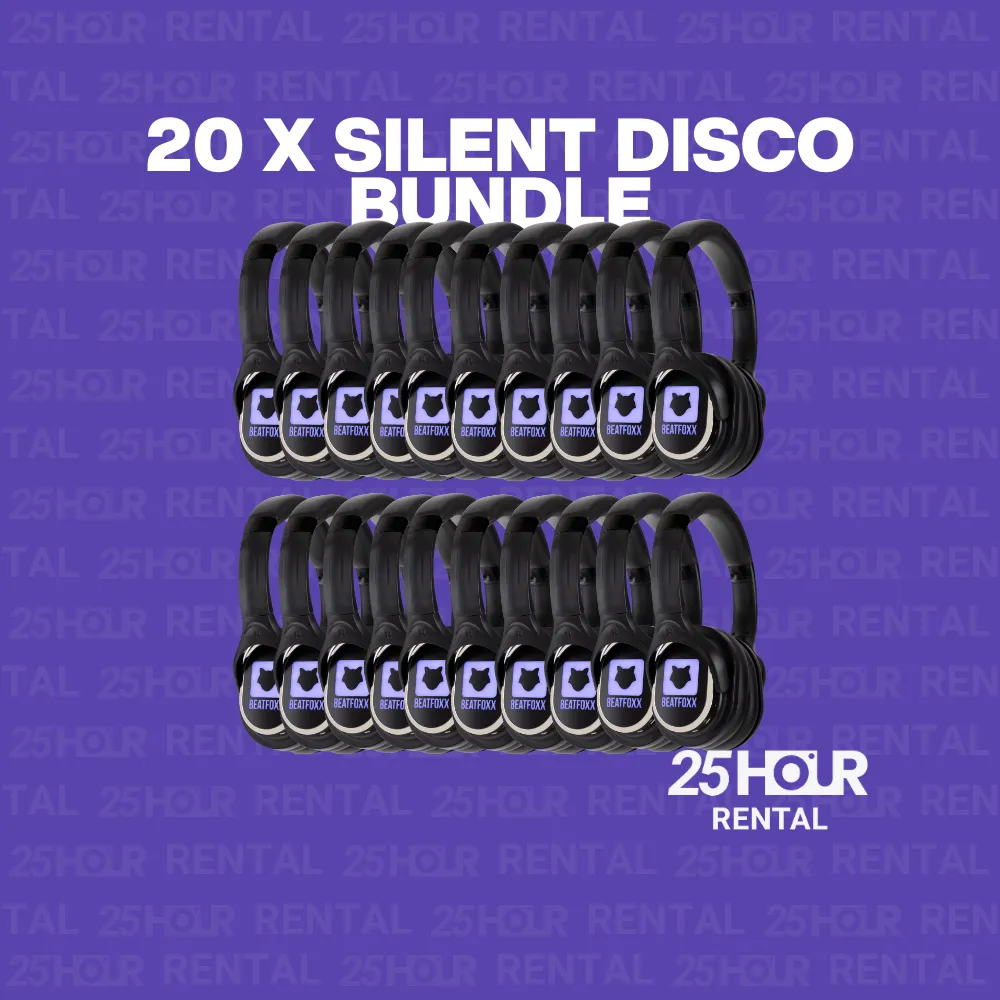 20 x Silent Disco Bundle