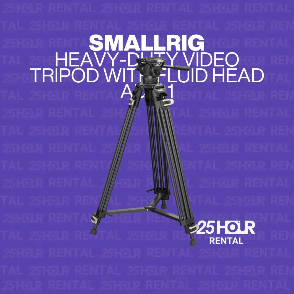 Smallrig Heavy-Duty Video Tripod with Fluid Head