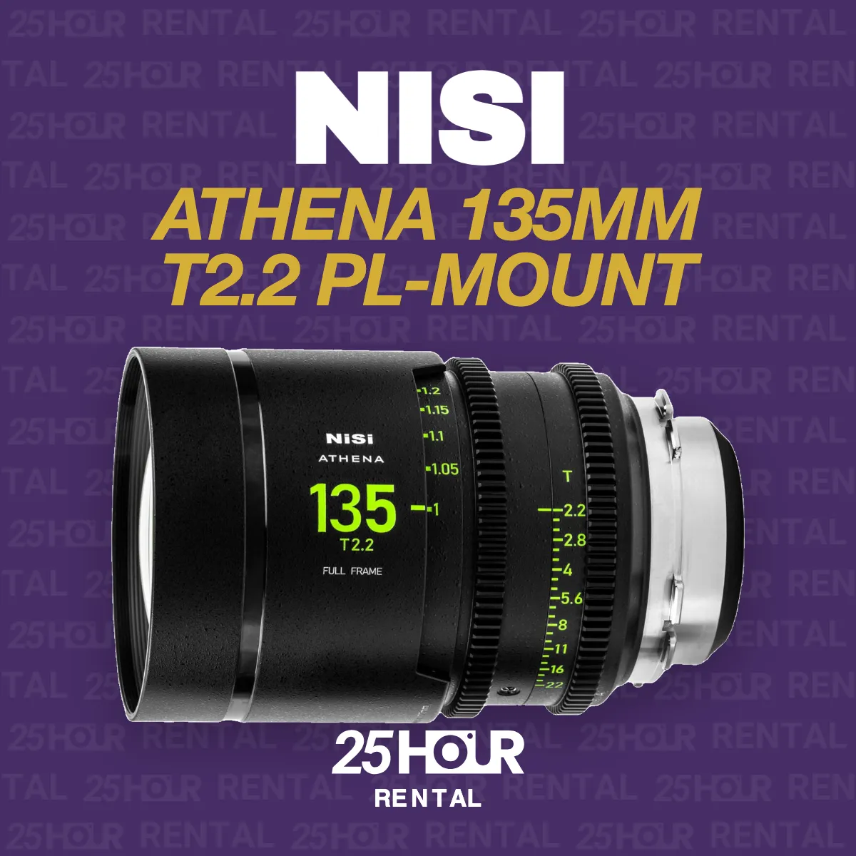 NISI ATHENA 135MM T2.2 PL-MOUNT