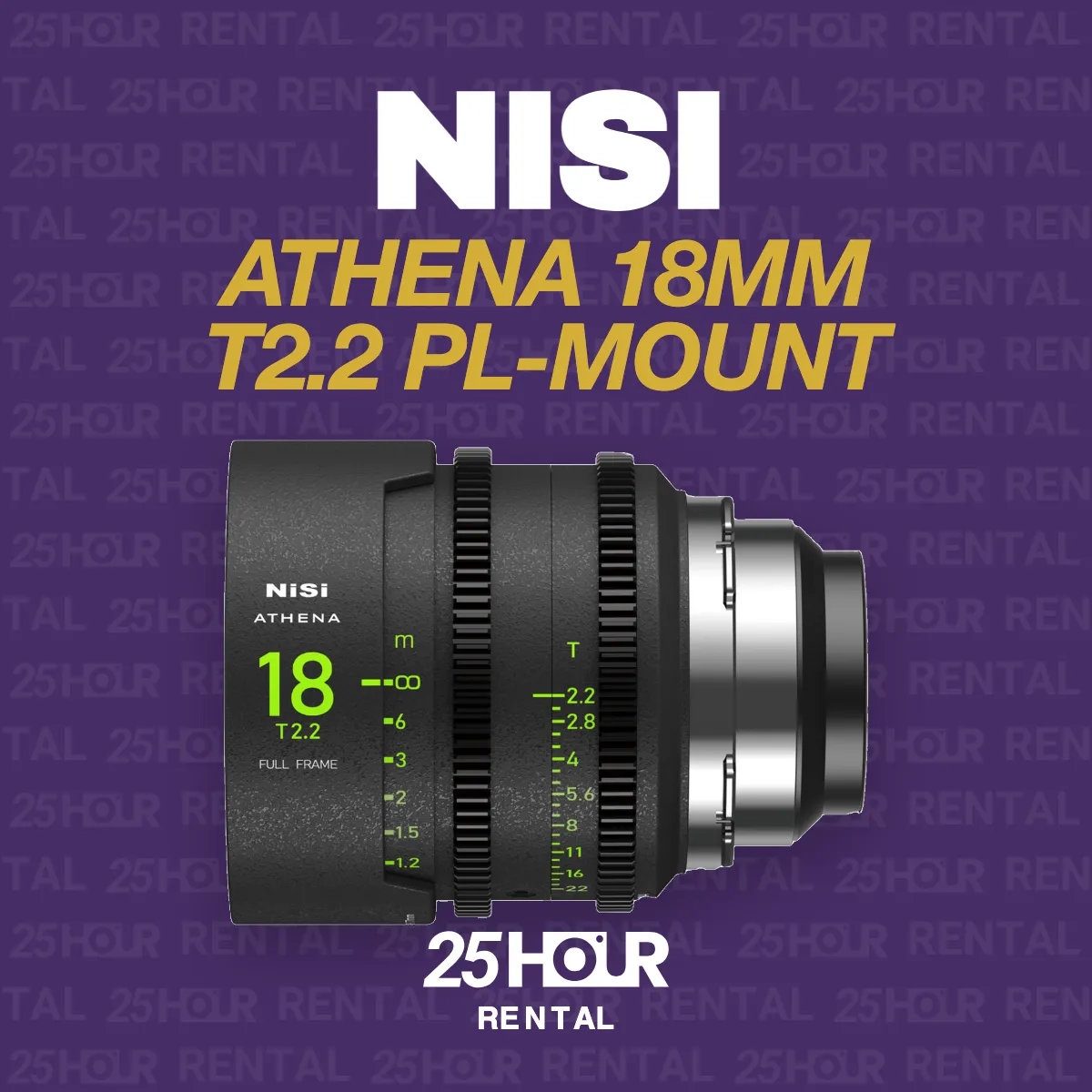 NISI ATHENA 18MM T2.2 PL-MOUNT