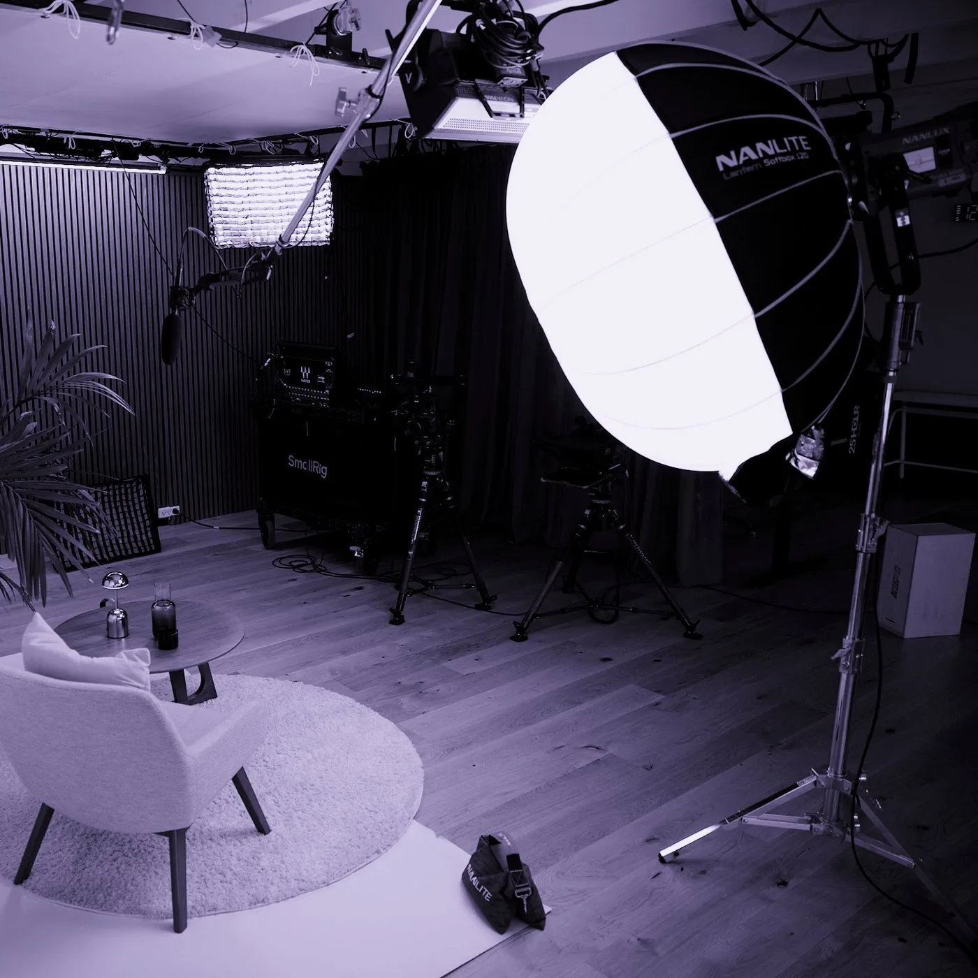 Interview-setup: Kamera, lys og lyd der bare virker