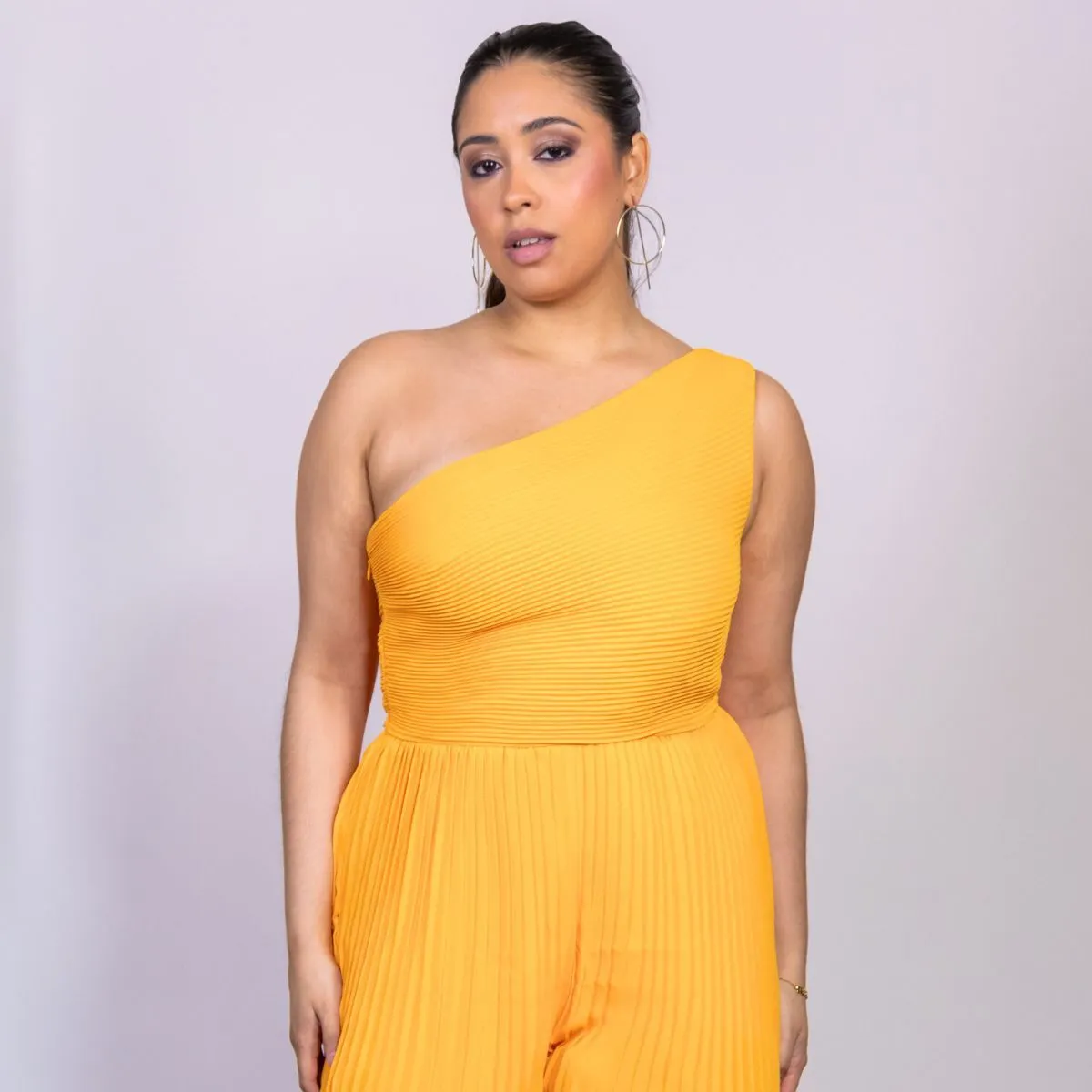 MONO DE UN HOMBRO SIN MANGAS TALLE L