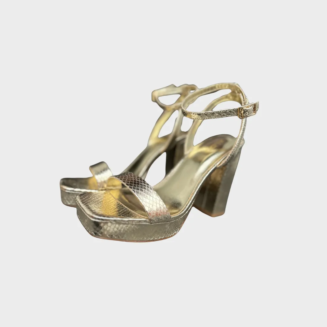 SANDALIAS DORADAS ALDO