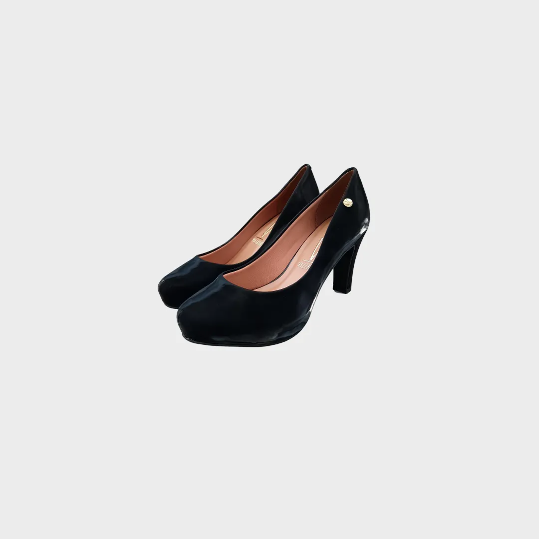 STILETTO NEGRO PUNTA REDONDA