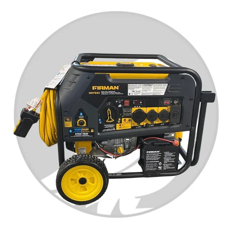 7,500 Watt Dual Fuel Generator