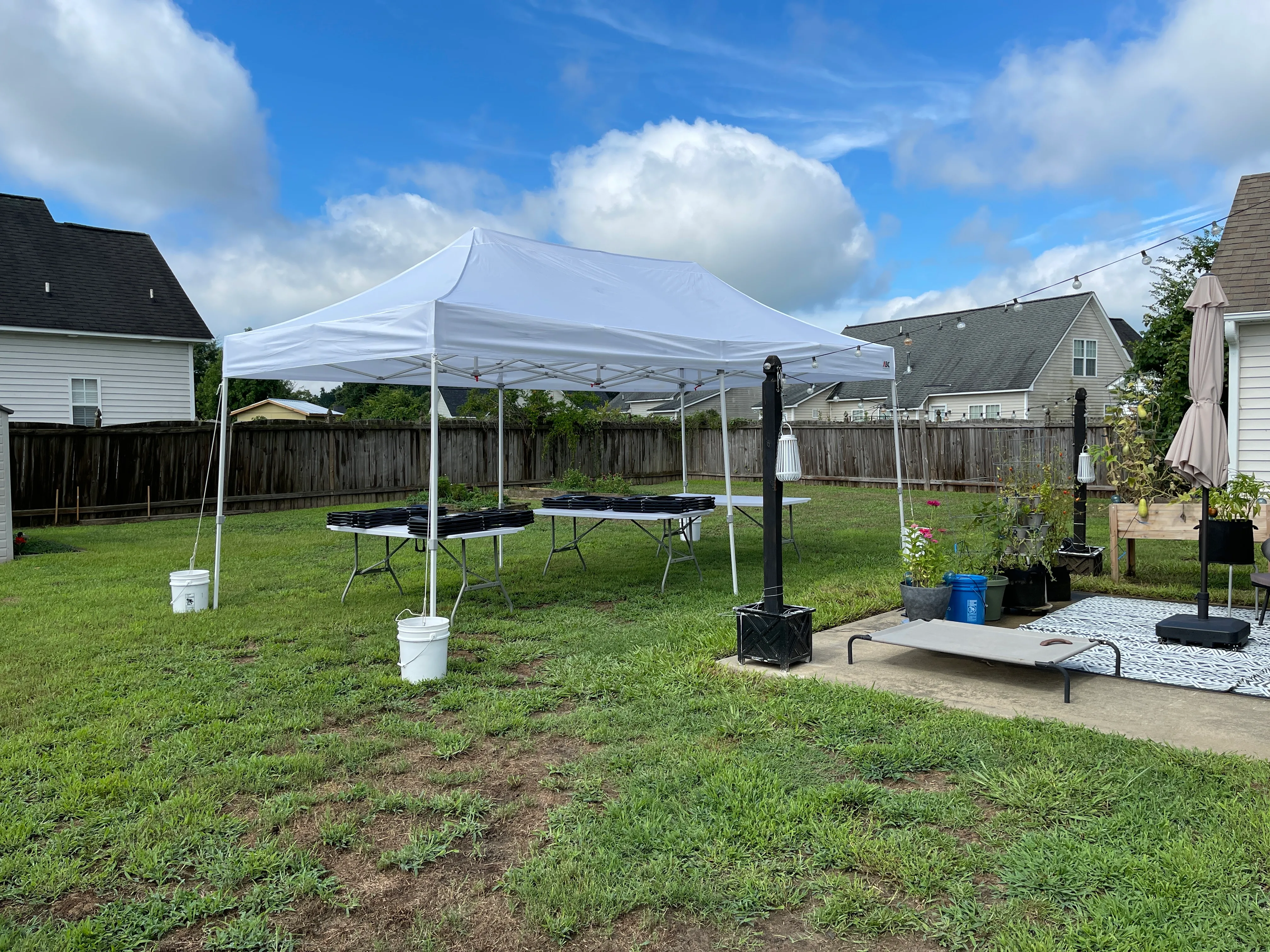 10'x20' Commercial Pop-Up Tent