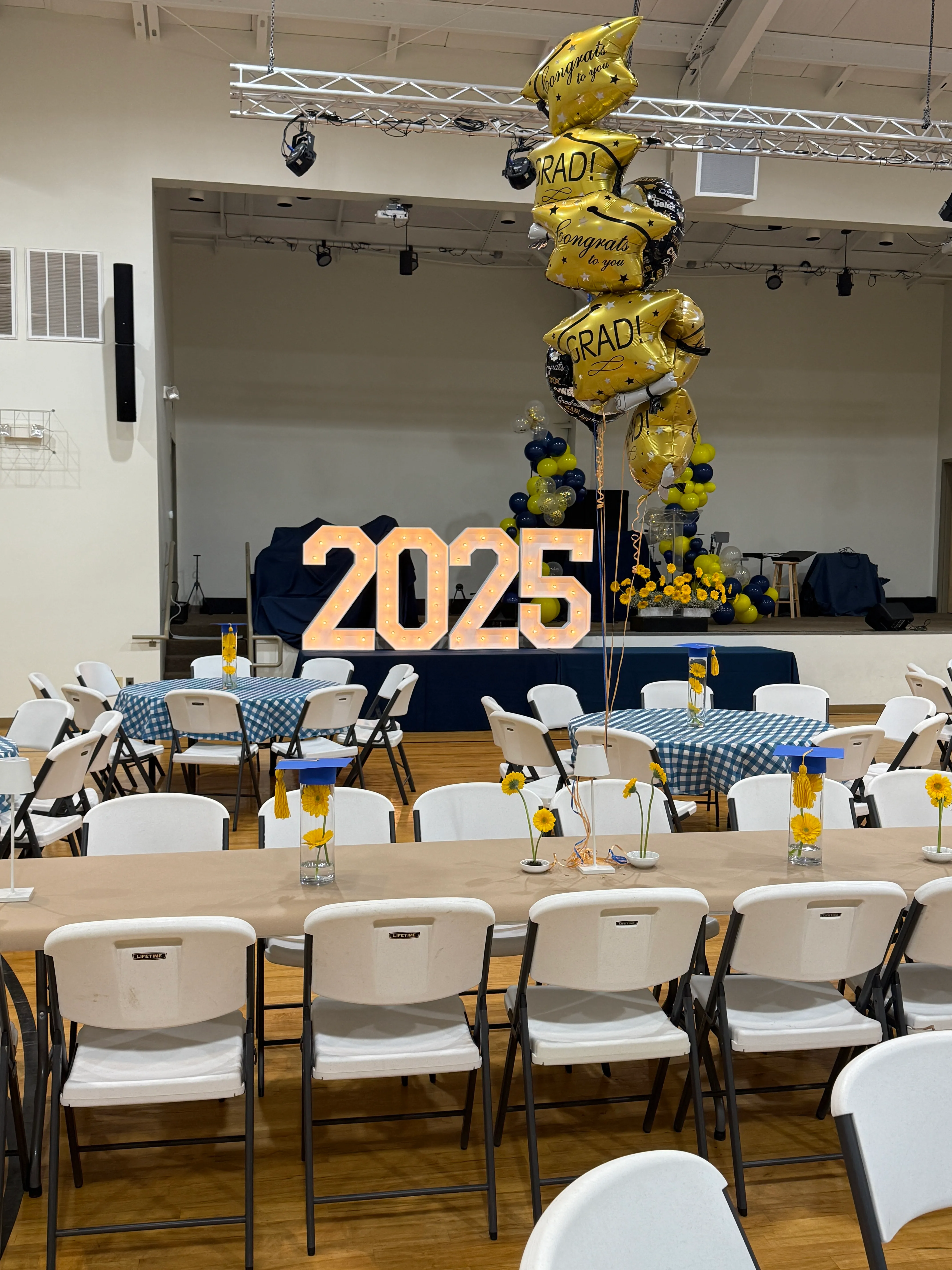 4ft Lighted Marquee Numbers