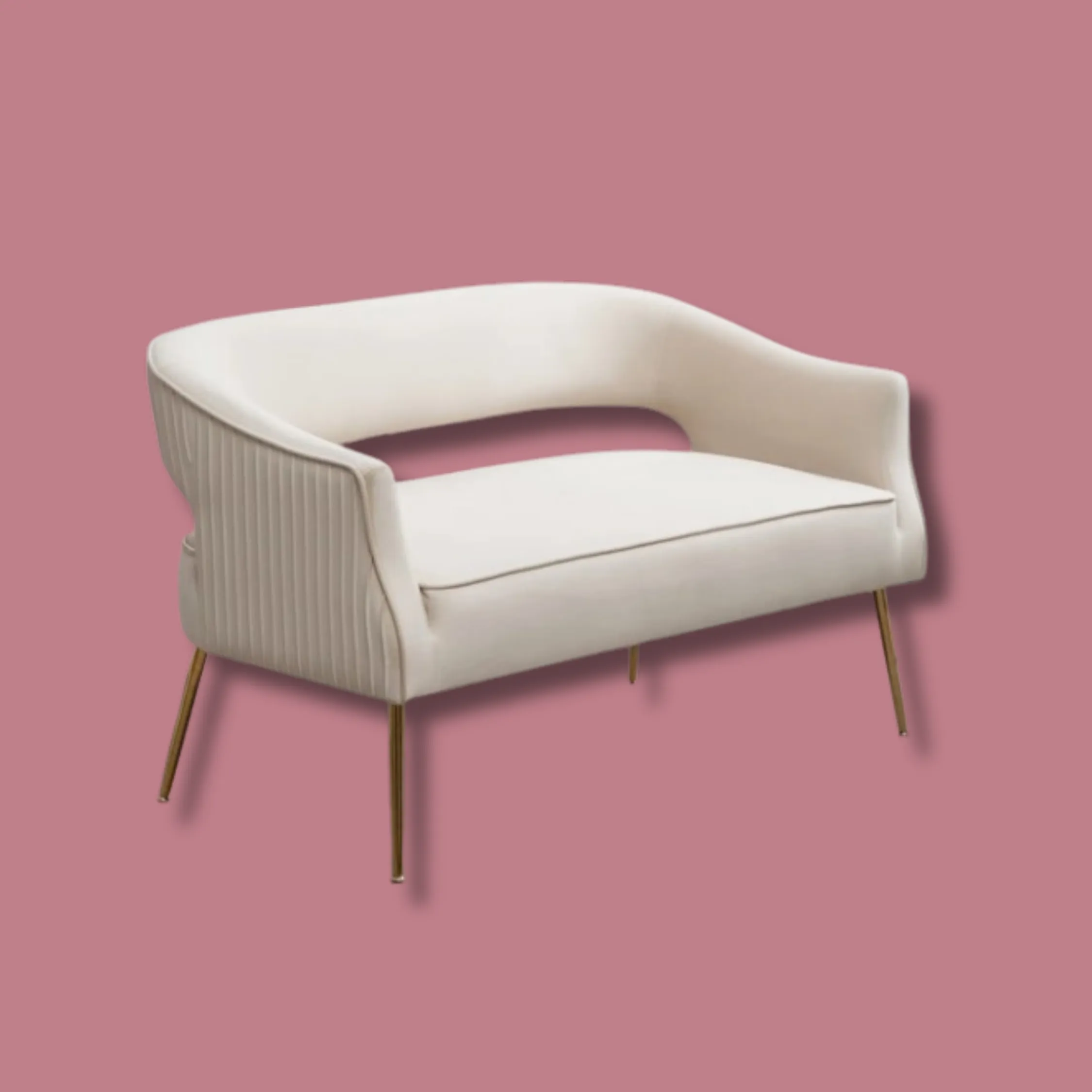 Velvet Loveseat